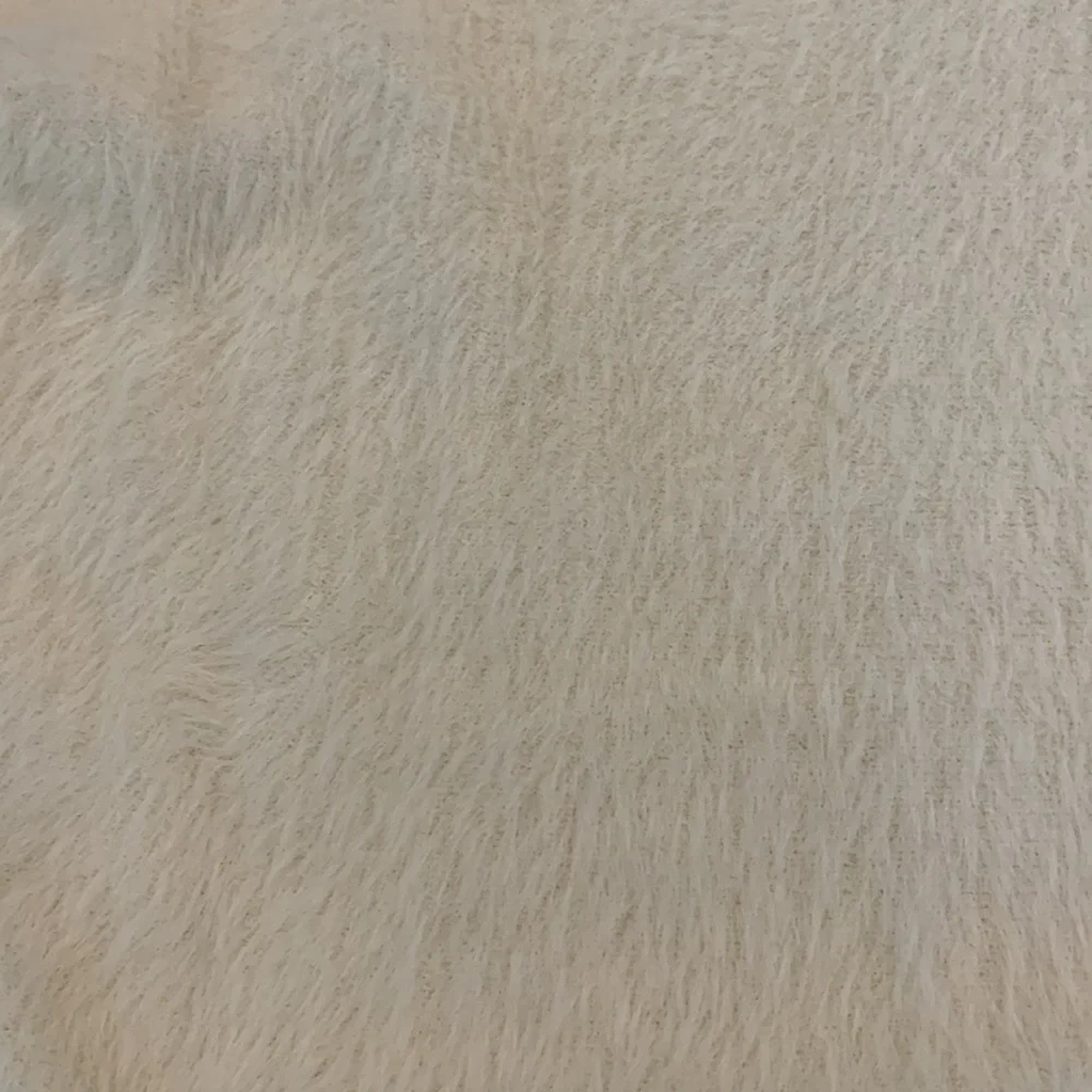 Anthropologie Chenille / Fur Cream Sweater - Picture 3 of 5